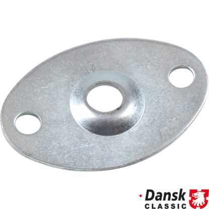 Tensioning plate for fog light mounting, outer, left/right
