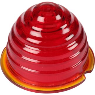 Lens for tail light, red, left/right. Height 40 mm