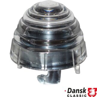 Lens for indicator, front, round, clear, left/right, without E-mark