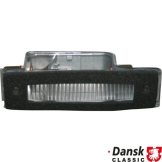 Number plate light, without E-mark