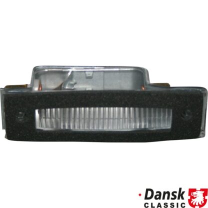 Number plate light, without E-mark