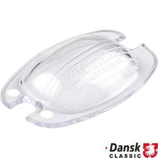 Lens for license plate light