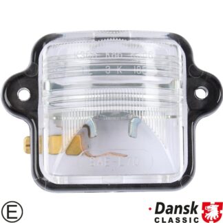 Luggage compartment lamp