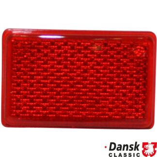 Reflector for bumper without E-mark