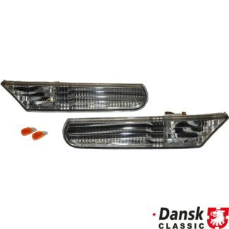 Side marker lamp set, smoked, E-marked