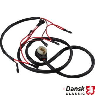 Wiring harness with connector for electric window, left door