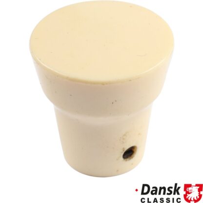 Knob for radio, ivory white