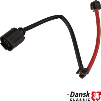 Sensor, brake pad wear, rear