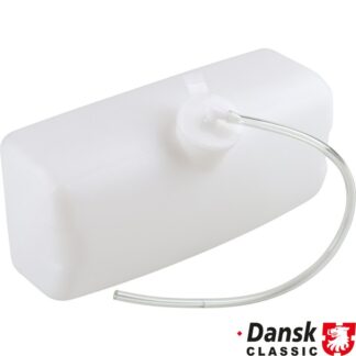 Window washer reservoir with cap