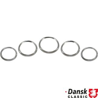 Instrument bezel set, aluminium, heavy duty