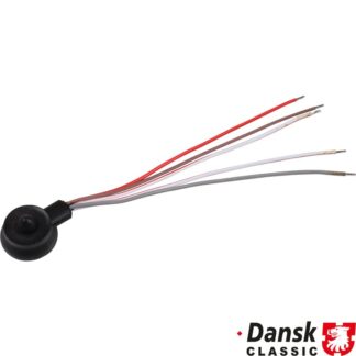 Multiple electrical plug connection with female end, 5 leads