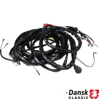 Complete wiring harness for tunnel, OEM standard. From front fuse box to gauges and to tail light and engine bay