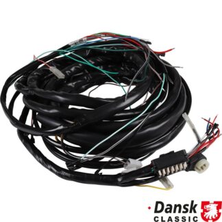 Complete wiring harness for tunnel. From front fuse box to gauges and to tail light and engine bay