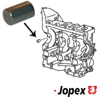 Dowel pin for main bearing