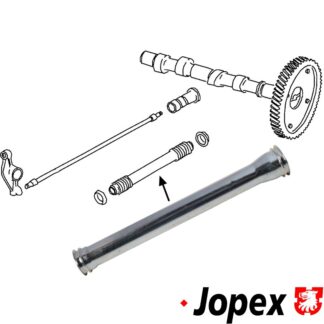 Push rod tube without seals, 208 mm