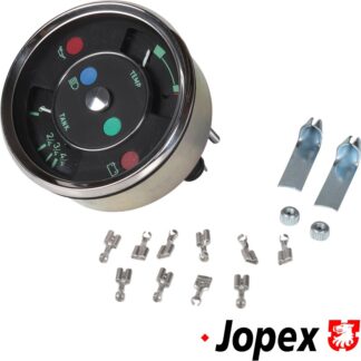 Fuel and temperature gauge, 356 Style