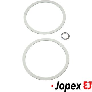 Gasket set for oil strainer