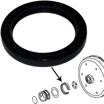 Oil seal for flywheel, Germany