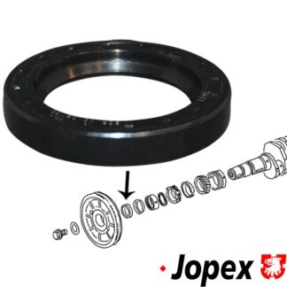 Oil seal for crankshaft/pulley, 42x62x10 mm