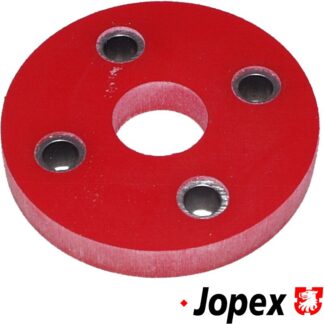 Steering coupler, Heavy Duty quality, red polyurethane