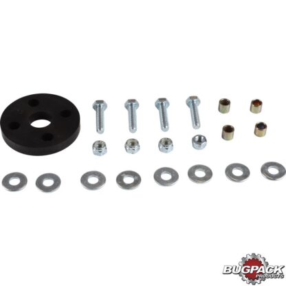 Steering coupler set, black polyurethane, Bugpack