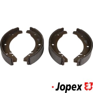 Brake shoe set with linings, front/rear, 230x40 mm