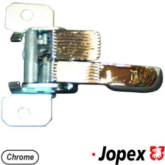 Door opener, inner, metal, chrome, left
