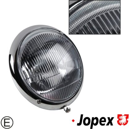 Headlight, OEM style, assymetric, with E-mark