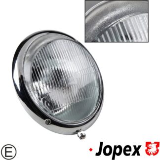 Headlight, Porsche look, assymetric, with E-mark
