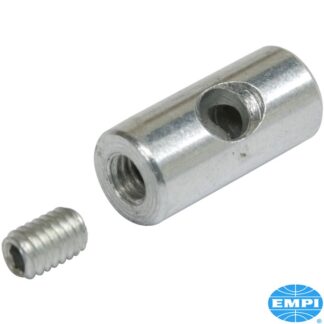 Barrel connector for cable extending kit. For accelerator cable