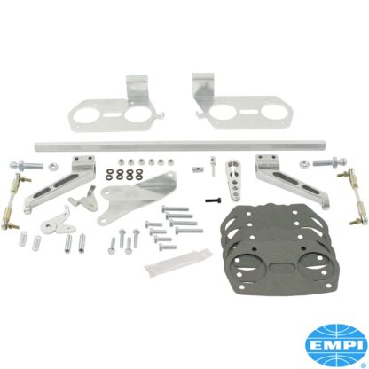 Accelerator linkage kit for carburettor, hex, 453 mm long, HPMX or IDF