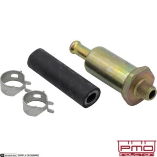 Fuel filter, metal housing