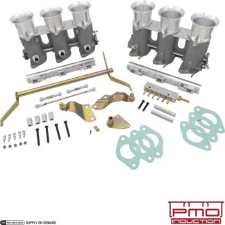 50 mm EFI throttle body set in tumbled aluminum