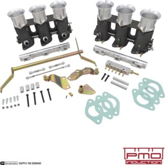 50 mm EFI throttle body set in Rennsport "R" finish